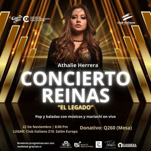El Concierto de Athalie Herrera en Guatemala 2024