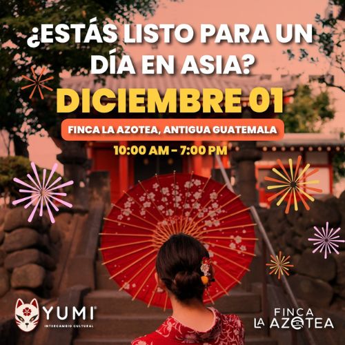 El Festival Asiático Yumi 2024 en Antigua Guatemala
