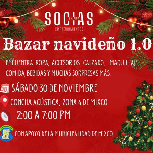 El Gran Bazar Navideño 2024 en Mixco