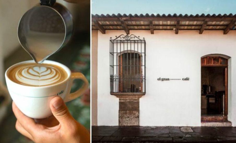 El Gran Café, una barra de café en Antigua Guatemala