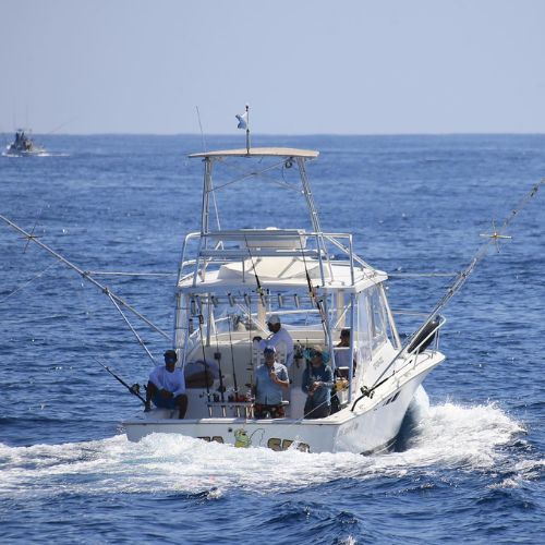 Embarcación guatemalteca pesca deportiva