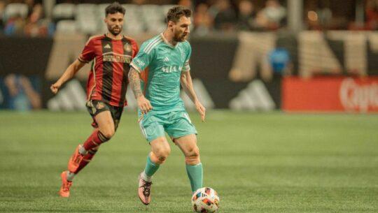 Leo Messi contra Atlanta