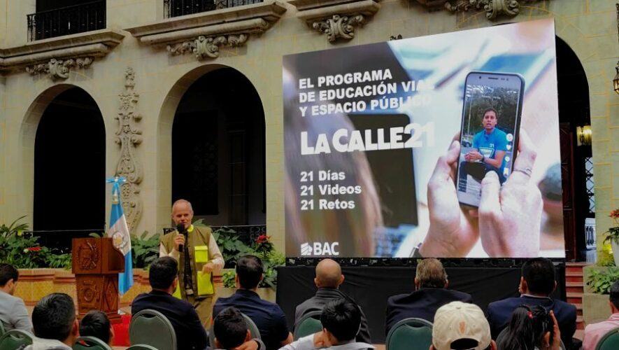 La Calle 21 programa educación vial Guatemala