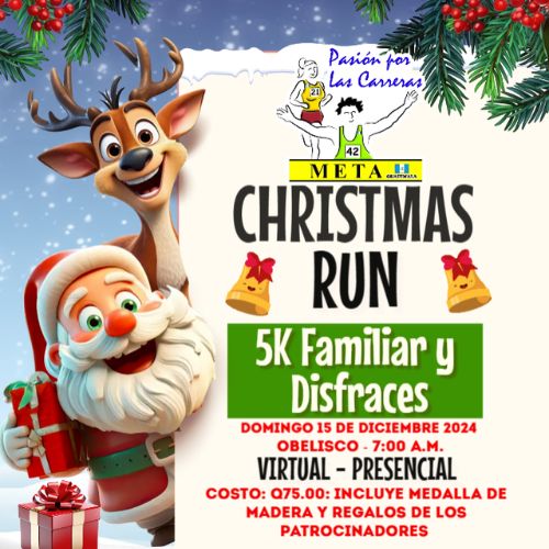 La Carrera «Xmas Run 2024» en Guatemala