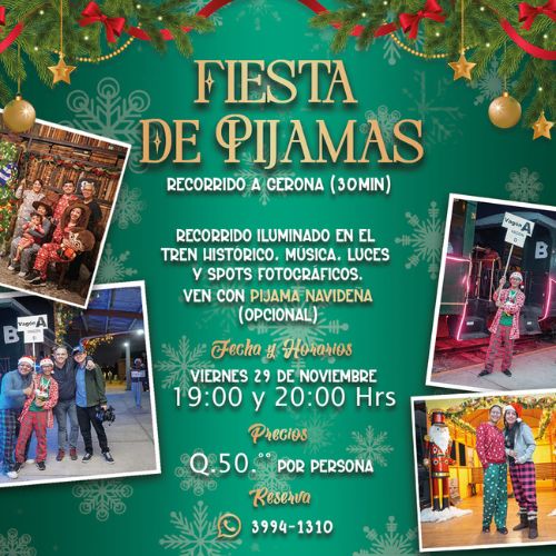 La Fiesta de Pijamas 2024 en el Museo del Ferrocarril
