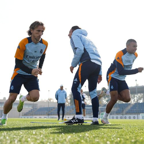 Entrenamiento Real Madrid