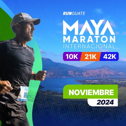Maya Maratón Internacional 2024 en Guatemala