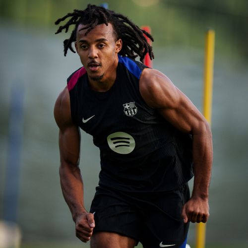 Jules Koundé entrenando