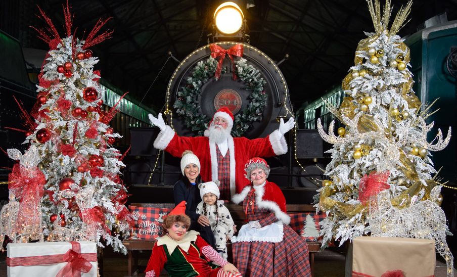 Temporada navideña 2024 en Museo del Ferrocarril