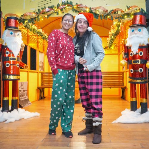 Una Fiesta de Pijamas 2024 en el Museo del Ferrocarril