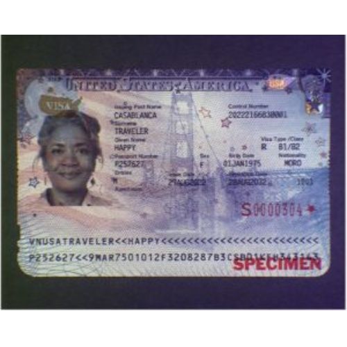 Visas de Estados Unidos nuevo diseño bridge o puetne