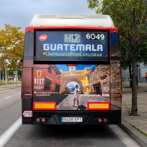 guatemala en buses de barcelona