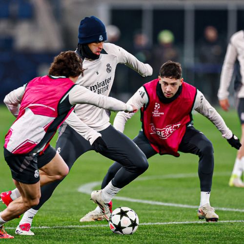 Entrenamiento Real Madrid