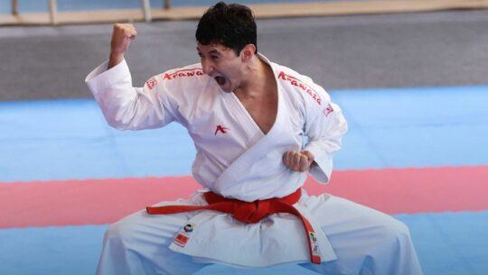Ayacucho 2024 resumen del día bronce kata karate do Fernando Calderón