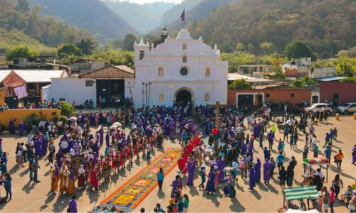 Calendario de Semana Santa 2025 en Guatemala