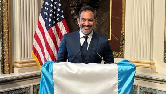 Carlos Ruiz en la Casa Blanca