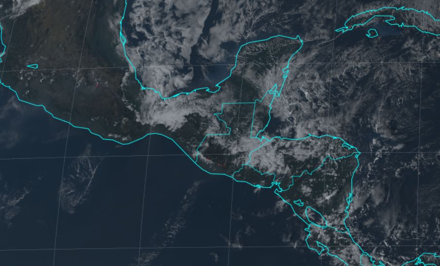 Clima en Guatemala para el 14 y 15 de diciembre 2024