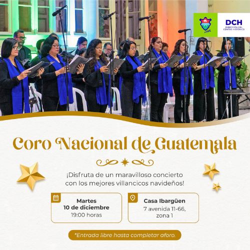 El Concierto navideño 2024 del Coro Nacional de Guatemala