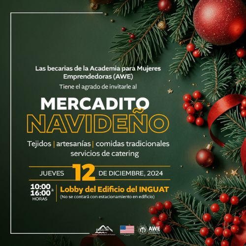 El Mercadito navideño 2024 en INGUAT