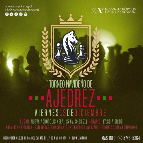 El Torneo Navideño de Ajedrez 2024 en Xela