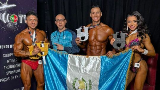 Fisicoculturistas guatemaltecos