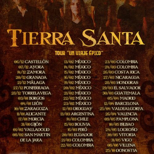 Grupo Tierra Santa en concierto 2025 en Guatemala