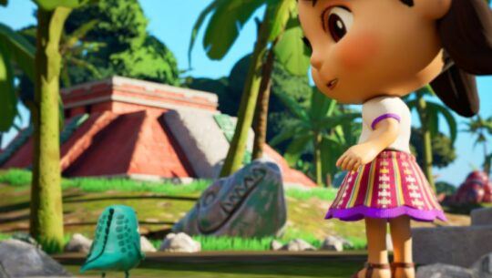 Itzá conoce Takalik Abaj cortometraje Guatemala