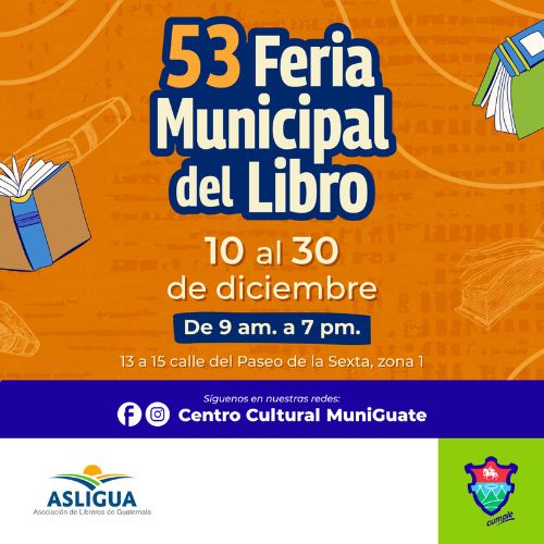 La Feria Municipal del Libro 2024 en Guatemala