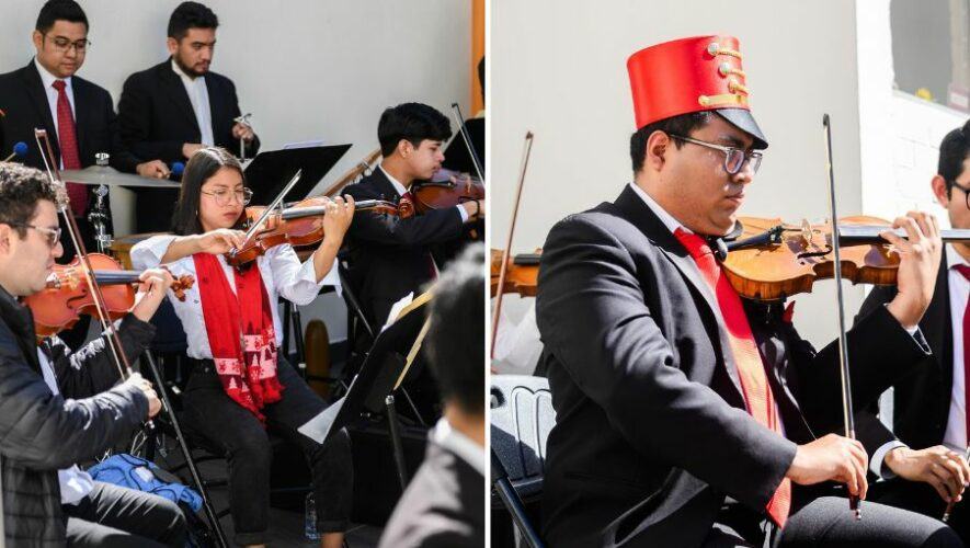 Transmisi&oacute;n en televisi&oacute;n &laquo;Gloria de Vivaldi&raquo; en Guatemala 2024