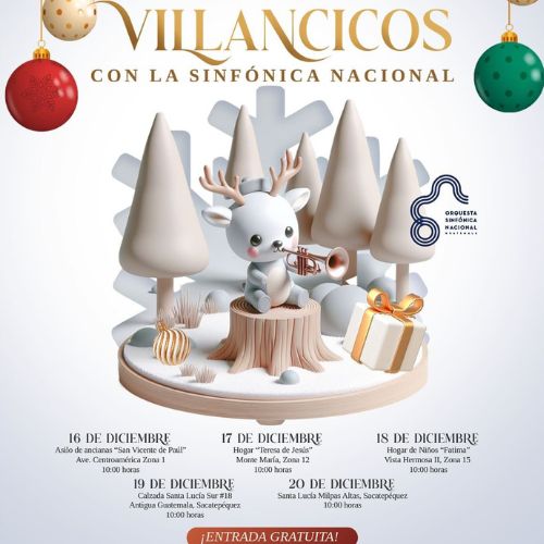 Más Conciertos Navideños 2024 de la Orquesta Sinfónica Nacional