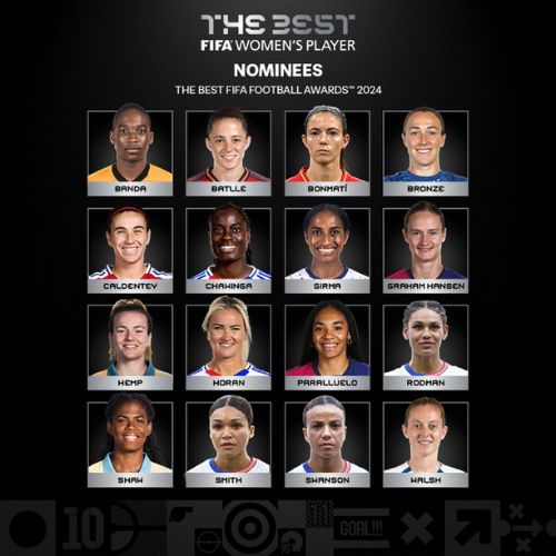 Nominadas Mejor jugadoras 2024