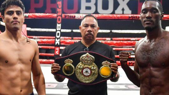 Anuncio Lester Martínez vs Joeshon James