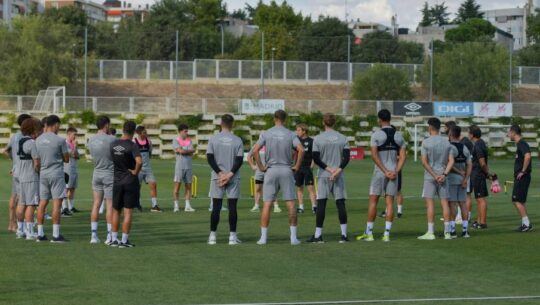 Entrenamiento Rayo Vallecano