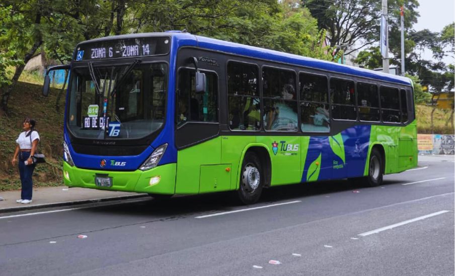Ruta 404 de TuBus en Zona 13