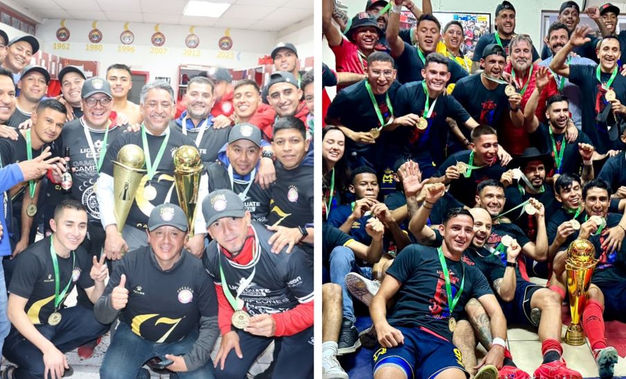 Los campeones 2024 del fútbol guatemalteco