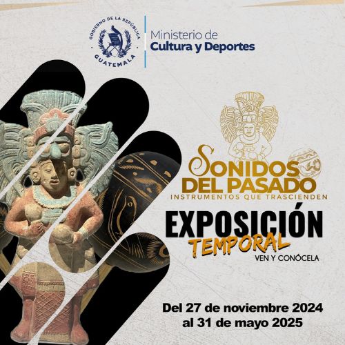 la Exposición 2024 «Sonidos del Pasado» en Guatemala
