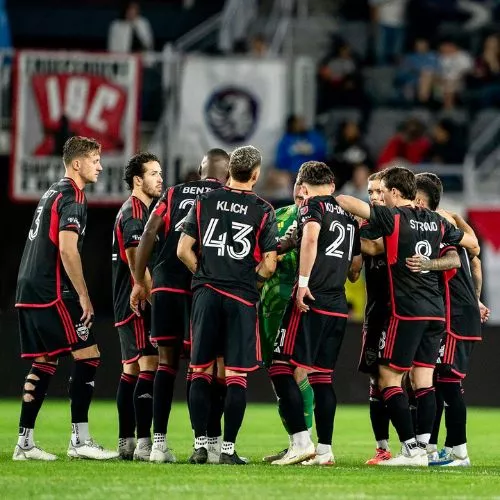 DC United previo a un partido