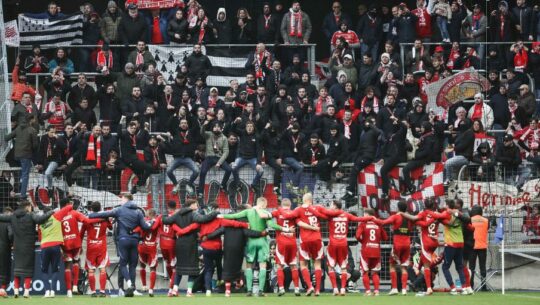 Jugadores del Brest de Francia