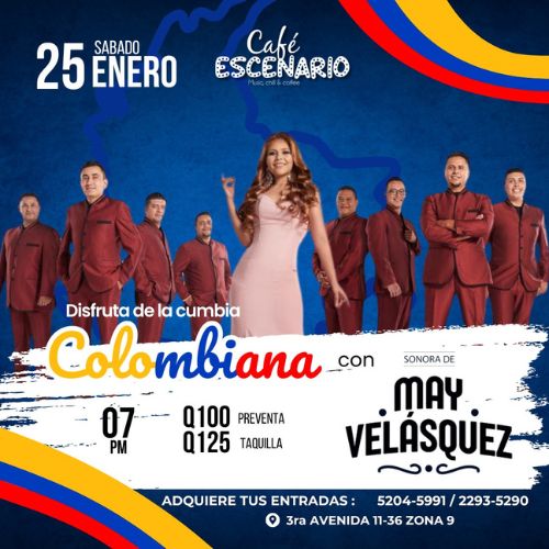 El Concierto de Sonora de May Velásquez en Guatemala 2025