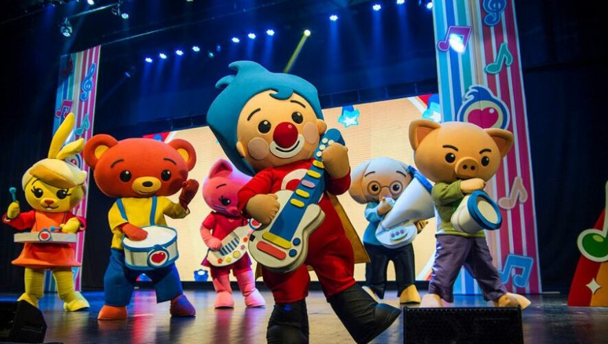Show en vivo del Payaso Plim Plim en Guatemala 2025