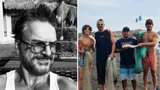 El encuentro de Ricardo Arjona con un pescador de Escuintla