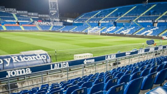 Estadio de Getafe en España