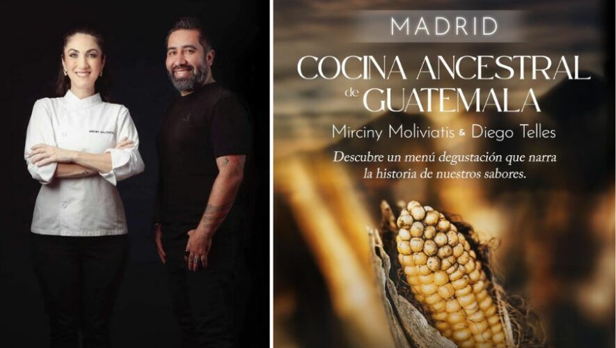 Mirciny Moliviatis y Diego Telles llevan la gastronomía guatemalteca a España