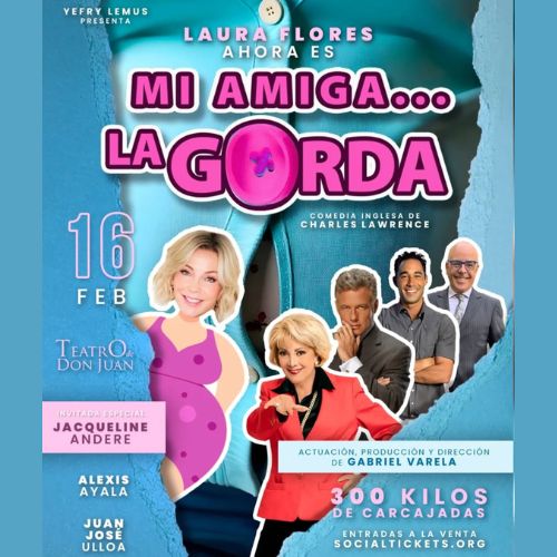 Obra 2025 «Mi amiga la gorda» en Guatemala
