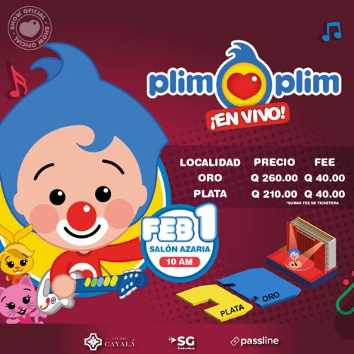 Payaso Plim Plim en Guatemala 2025