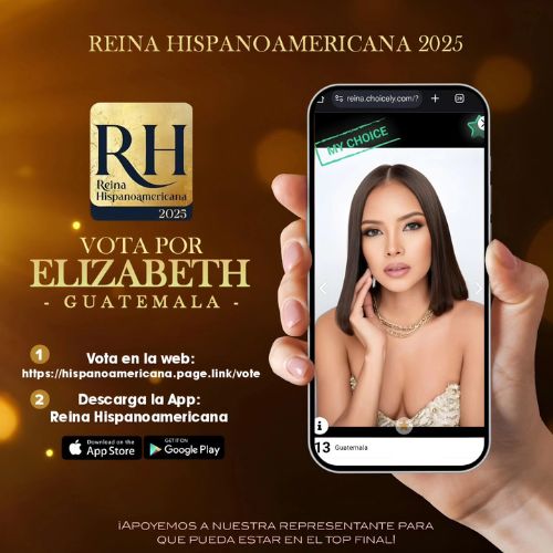 Votar por Elizabeth Blanco Reina Hispanoamericana 2025