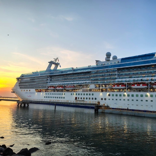crucero Coral Princess llegó a Guatemala