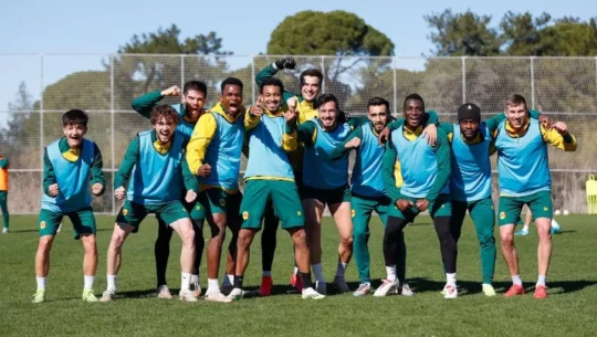 Arquímides Ordóñez en su nuevo equipo en Moldavia