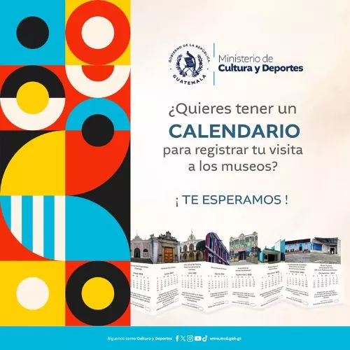 Calendario museos Guatemala