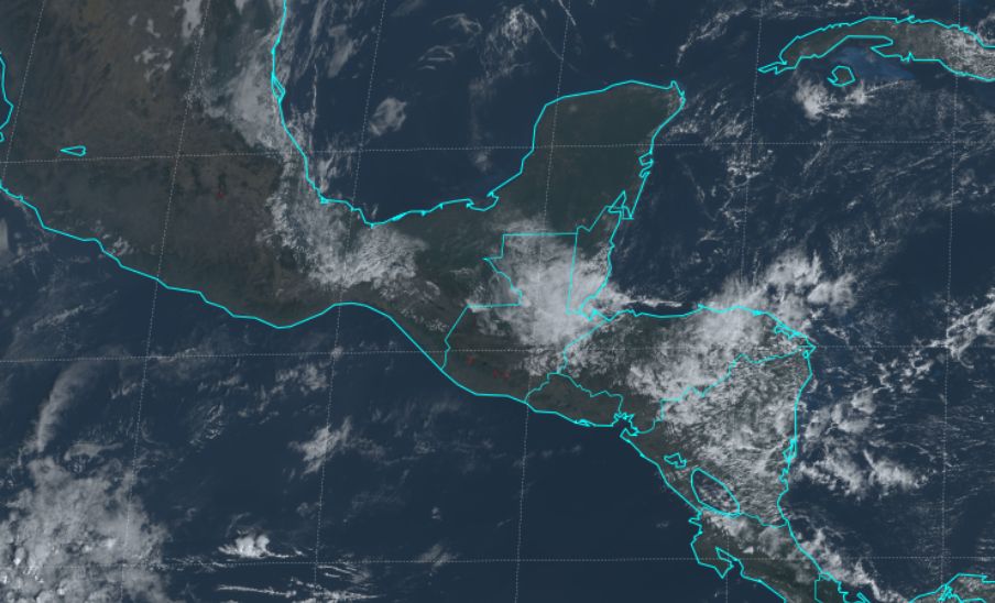 Clima en Guatemala para el 8 y 9 de febrero 2025